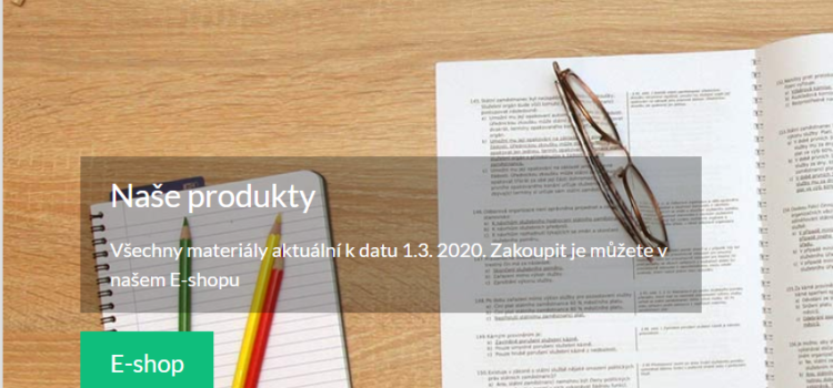 Naše webové stránky mají zbrusu novou formu!